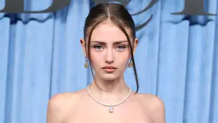 leni klum heiß freizügig haut kleid look