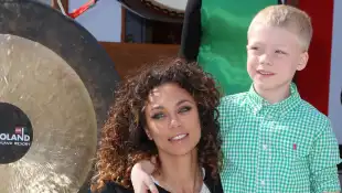 Lilly Becker und ihr Sohn Amadeus 2017