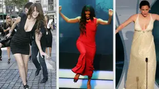 Lustige Stolperer der Promis