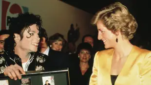 Michael Jackson und Lady Diana