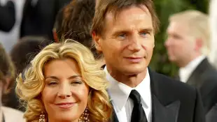 Natasha Richardson und Liam Neeson bei den Golden Globe Awards