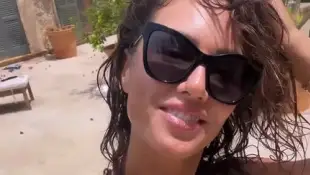 Nazan Eckes Badeanzug heiß