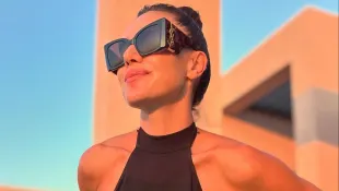 nazan eckes heiß sexy badeanzug freizügig body haut