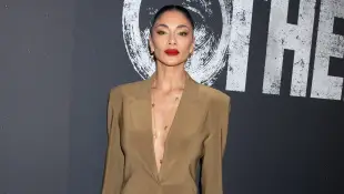 nicole scherzinger heiß freizügig kleid haut ausschnitt dekolleté