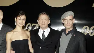 Olga Kurylenko, Daniel Craig und Anatole Taubmann