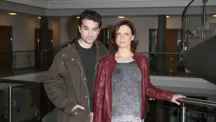 Oliver Wnuk und Julia Brendler