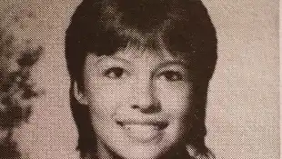 Pamela Anderson im Jahr 1984