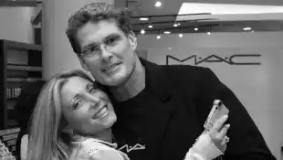 Pamela Bach und David Hasselhoff