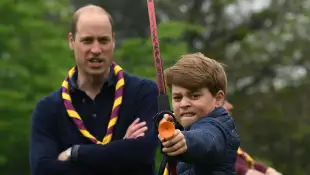 Prinz William und Prinz George