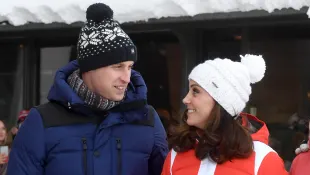Prinz William und Prinzessin Kate waren in den Alpen Skifahren