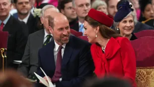 Prinz William und Prinzessin Kate ganz innig