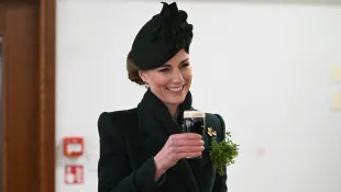 prinzessin kate st patricks day bier feier
