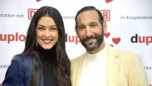 Rebecca Mir und Massimo Sinató haben eine Familie gegründet