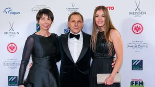 Richy Müller mit Frau Christl und Tochter Paulina