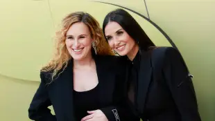 Rumer Willis und Demi Moore