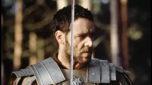 Russel Crowe in „Gladiator“.