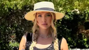 shania geiss heiß sexy häkelkleid look haut