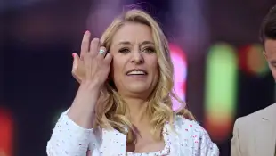 Stefanie Hertel bei einem Auftritt