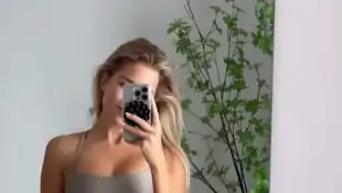 Sylvie Meis beim Workout