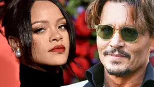 Rihanna und Johnny Depp