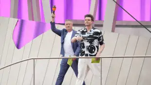 "Fernsehgarten"-Folge mit Joachim Llambi und Lutz van der Horst 2025 moderatoren