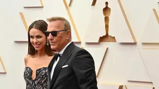 Christine Baumgartner und Kevin Costner