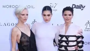 Delilah Belle Hamlin, Amelia Gray Hamlin und Lisa Rinna