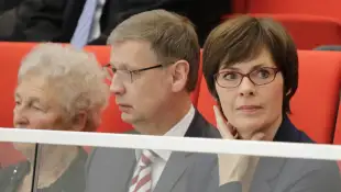 Günther Jauch und seine Frau Thea 2014