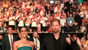 Meghan und Harry bei der Abschluss-Zeremonie der Invictus Games