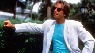 Don Johnson in "Miami Vice"