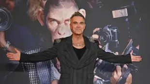 Robbie Williams bei der "Better Man"-Premiere