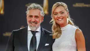 Roland Trettl und Miriam Höller sind zusammen glücklich.
