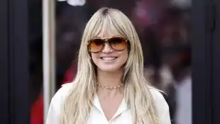 Heidi Klum bei der Eröffnung des „L’Oréal Paris" Pop-up-Store auf der Königsallee in Düsseldorf.