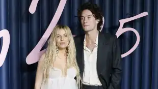 Sienna Miller bei den Fashion Awards 2025 an der Seite ihres Partners Oli Green