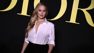 Jennifer Lawrence bei einem Dior-Event in Paris