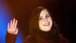 Lena Meyer-Landrut 2010 bei der TV Total WOK WM