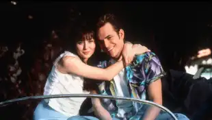 luke perry shannen doherty