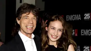 Mick Jagger und Elizabeth Jagger