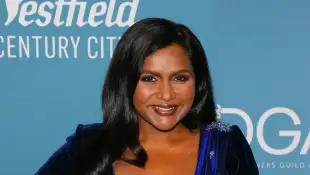 Mindy Kaling attends the 22nd Annual Costume Designers Guild Awards on January 28, 2020 in Beverly Hills