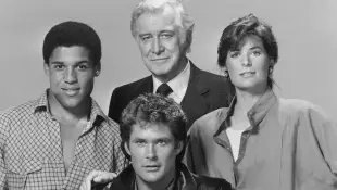 Peter Parros, Edward Mulhare, Patricia McPherson, David Hasselhoff