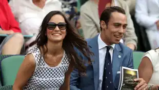 Die Geschwister Pippa und James Middleton im Jahr 2012