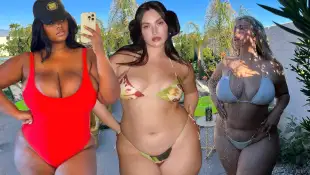 Die heißesten Bikini-Bilder von Plus-Size-Models