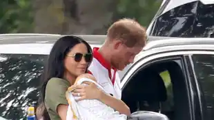 Herzogin Meghan, Prinz Harry und Archie