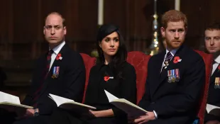Prince Harry And Meghan Markle Attend Anzac Day Services