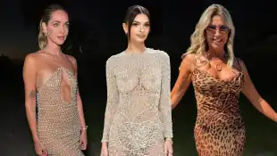 Die bisher heißesten Durchsichtig-Looks der Promi-Damen 2024