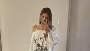 Summer Terenzi im oversized Look