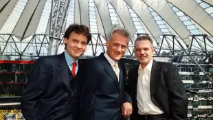 Wolfgang Bahro, Frank-Thomas Mende und Hans Christiani