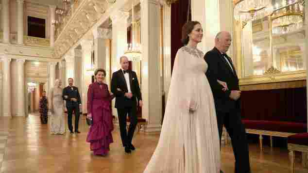 Herzogin Kate und Prinz William zu Besuch bei den norwegischen Royals, Oslo, Skandinavien Tour