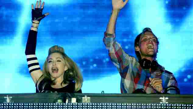Madonna und Avicii bei einem gemeinsamen Auftritt