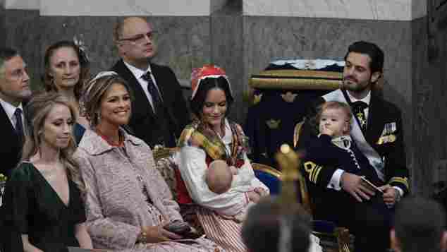 Prinzessin Sofia Prinz Carl Philip Prinz Gabriel Prinz Alexander Taufe schwedisches Königshaus